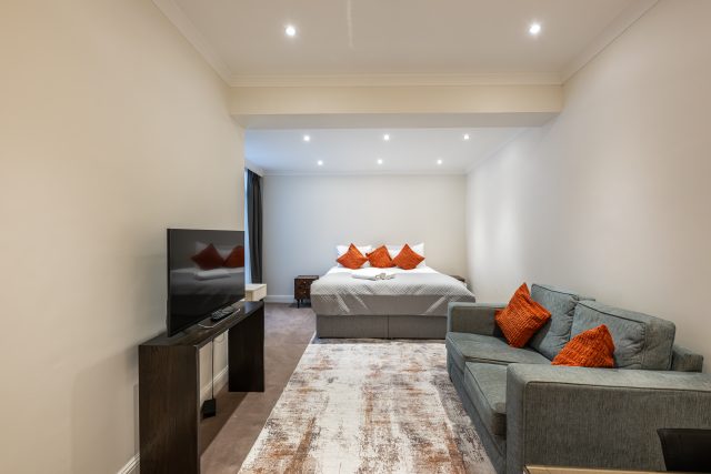 Manson Place studio Flat 2